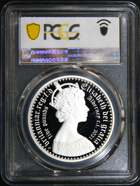 Alderney. Elizabeth II 'Gothic Crown'. 2021