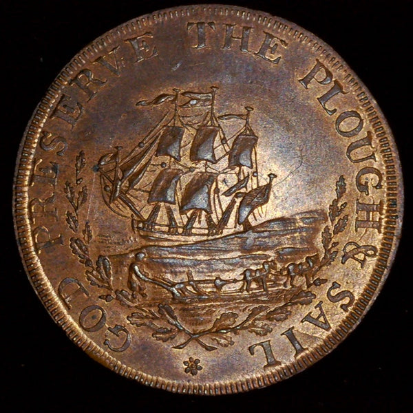 Suffolk. Ipswich. Half Penny. Robert Mannings.