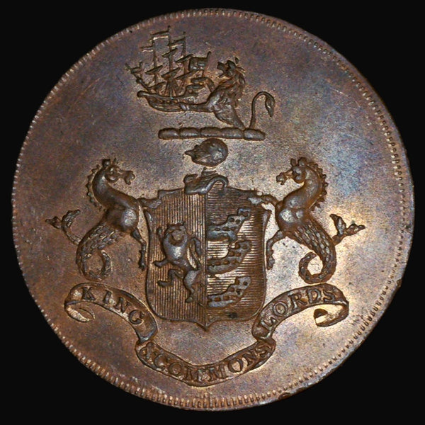 Suffolk. Ipswich. Half Penny. Robert Mannings.