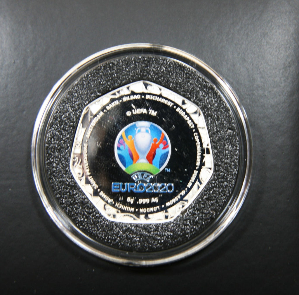 Solomon Islands. 1 Dollar. 2021. Euro 2020.