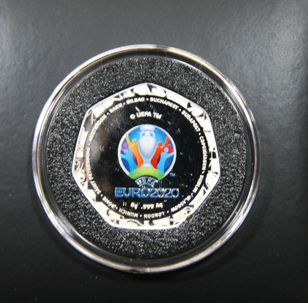 Solomon Islands. 1 Dollar. 2021. Euro 2020.