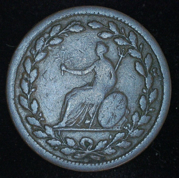 Half Penny token. British Copper Company. 1809-10
