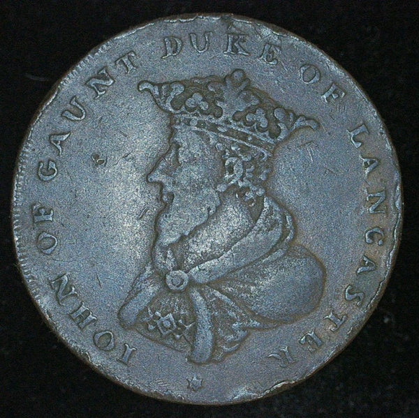 Irish Miners. Halfpenny token.  1789