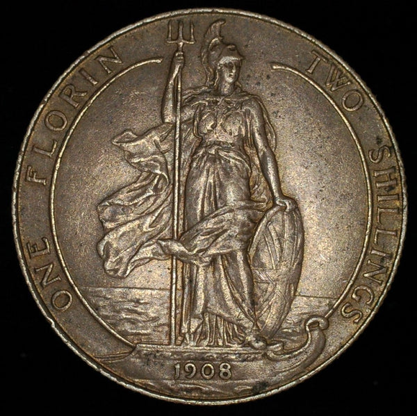 Edward VII. Florin. 1908