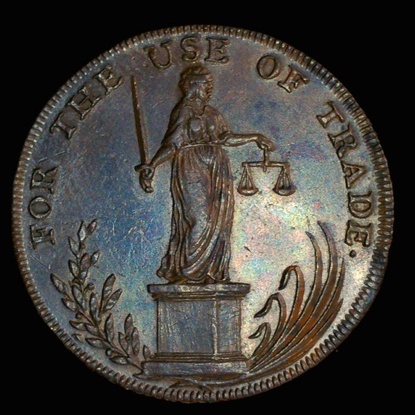 Suffolk. Bungay Half Penny token. 1795