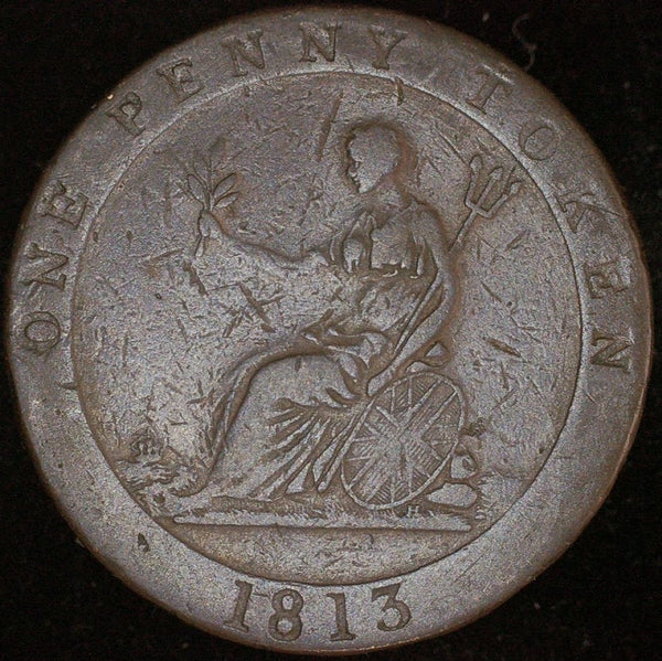 Sheffield. One Penny token. 1813