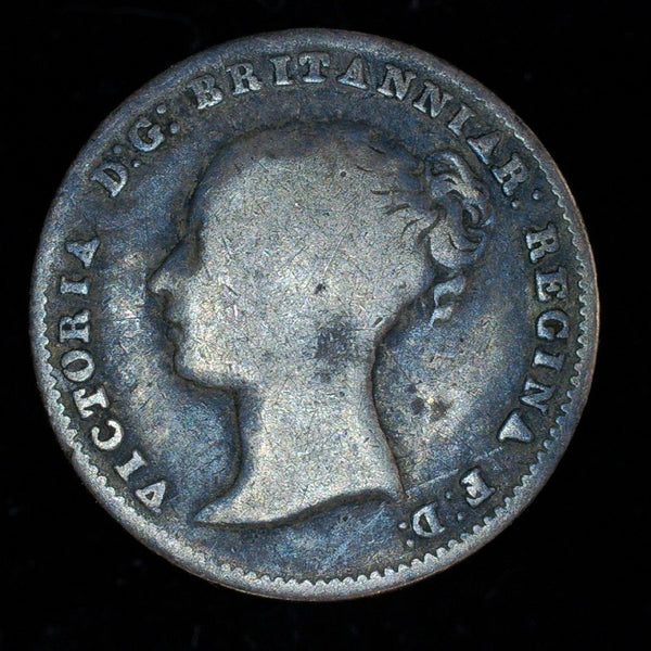 Victoria. Four pence. 1855