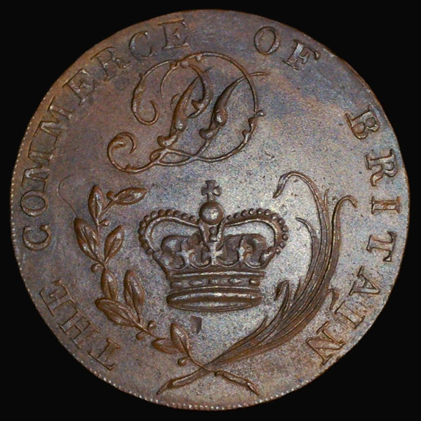 Suffolk. Bury St Edmunds. Half Penny token. 1794. Decks.