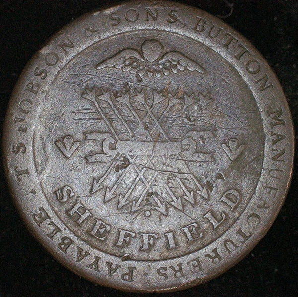 Sheffield. One Penny token. 1813