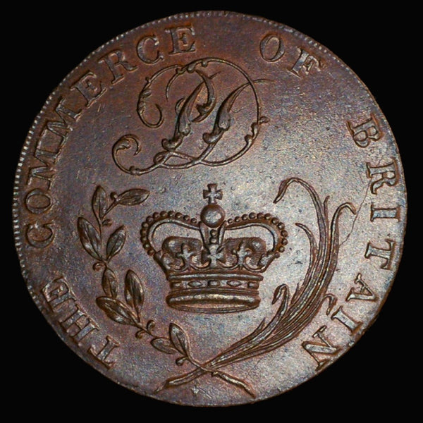 Suffolk. Bury St Edmunds. Half Penny token. 1794. Decks.