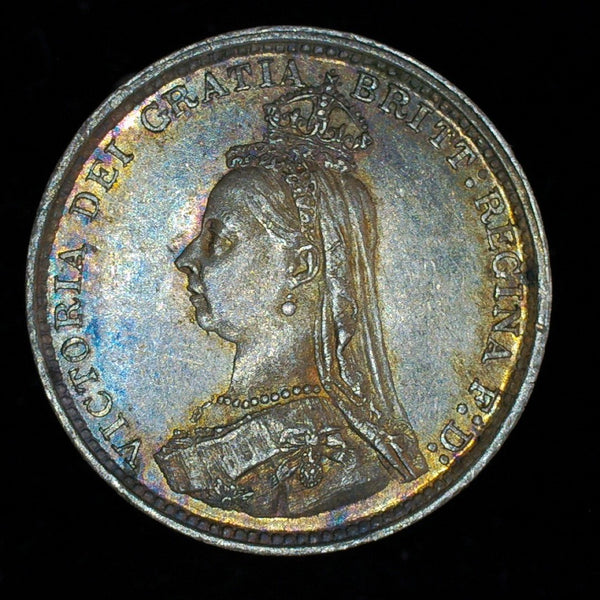 Victoria. Threepence. 1887 Jubilee head. A selection.