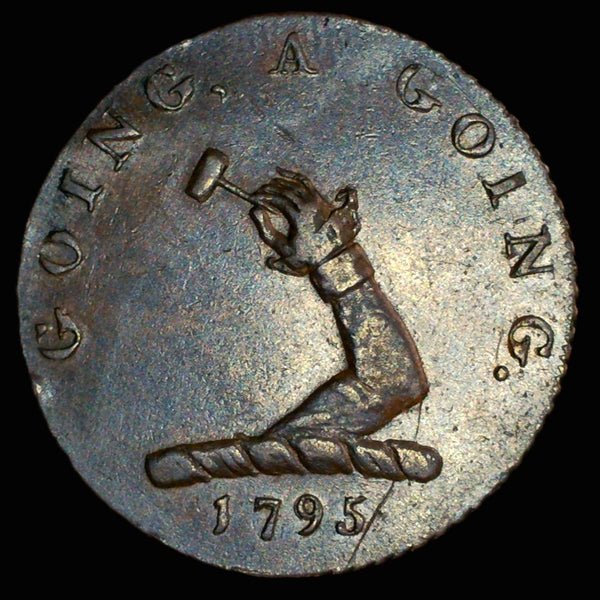 Suffolk. Bury St Edmunds. Halfpenny. 1795. Charles Guest