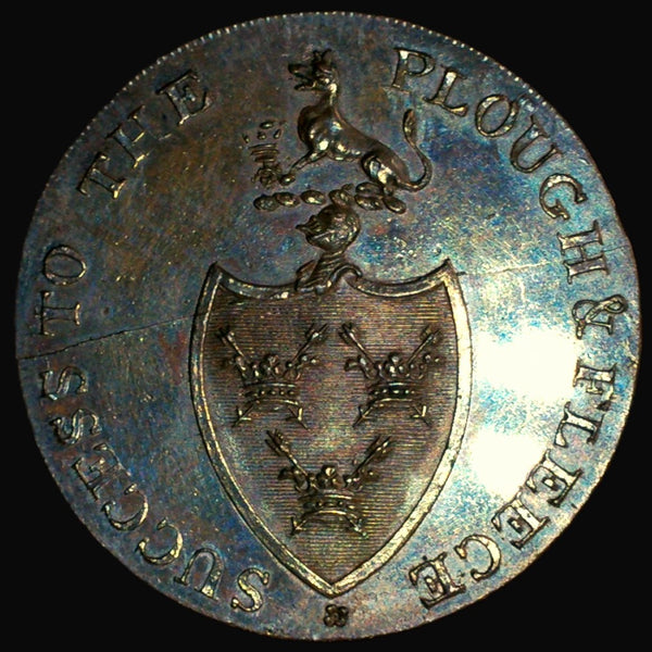 Suffolk. Bury St Edmunds. Halfpenny.  James Goers.