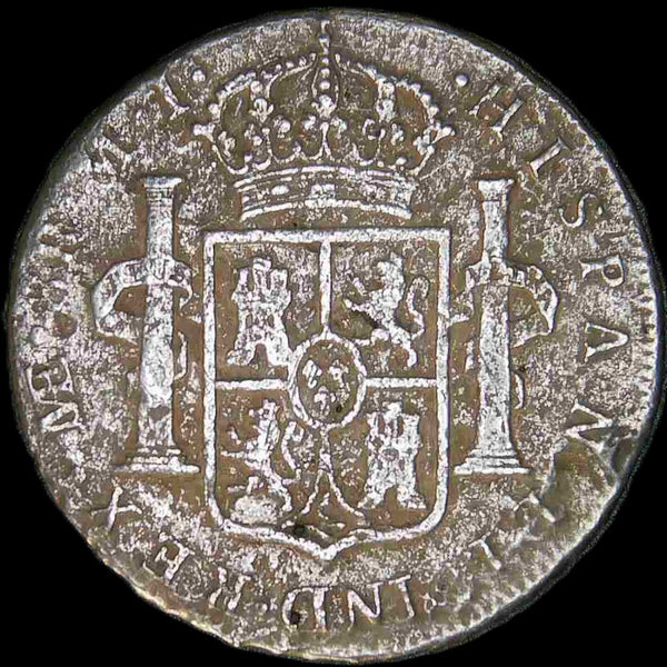 Peru. (Spanish Colony). 8 Reales. 1782. Probable wreck coin.