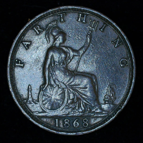 Victoria. Farthing. 1868