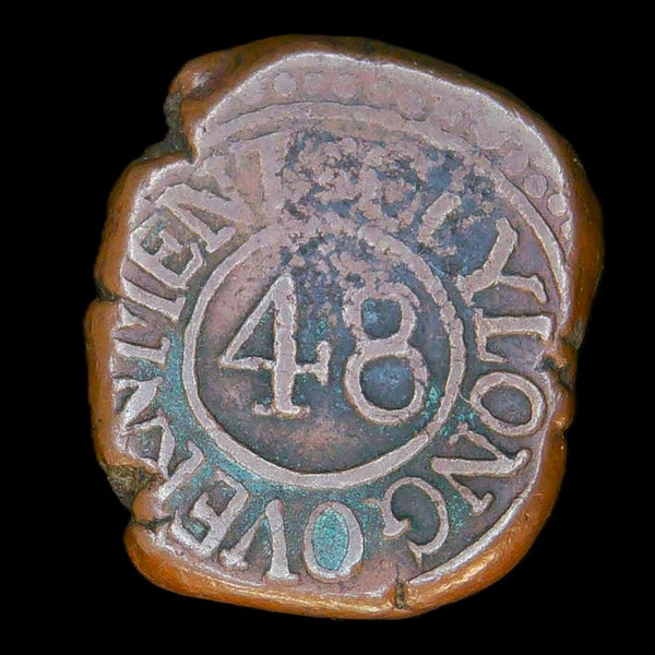 Ceylon. 1/48 Rixdollar. 1803