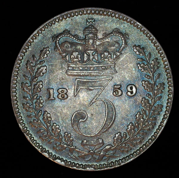 Victoria. Threepence. 1859