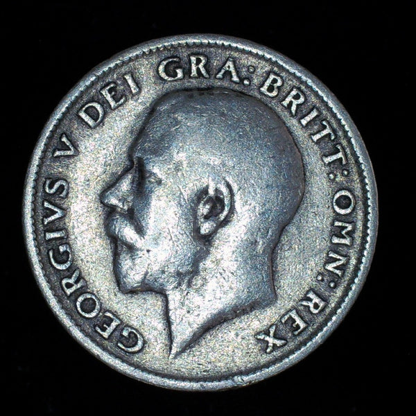 George V. Sixpence. 1918. A selection.