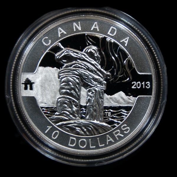 Canada. Proof fine silver 10 Dollars. Set of 12 coins. 2013