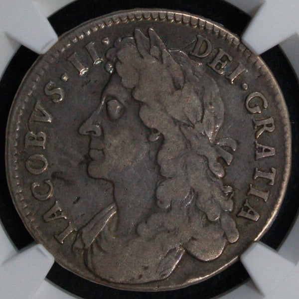 James II. Half Crown. 1686