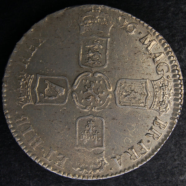 William III. Half Crown. 1696