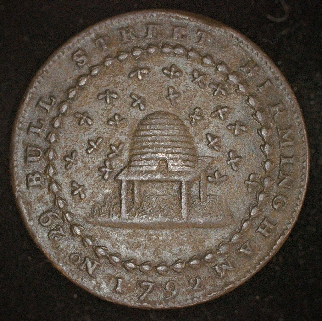 Birmingham Mining and Copper company halfpennt Token 1792 & a Leeds Birmingham Mining and Copper company halfpennt Token 1792 & a Leeds