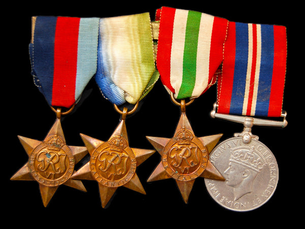 WW2. Campaign group of 4. Royal Navy.