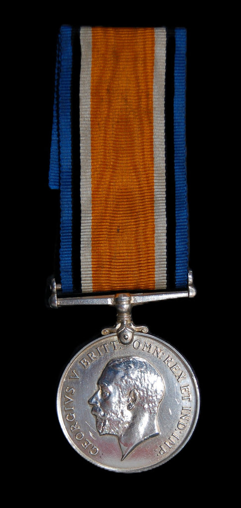 WW1. British War Medal. Merredy. Kings Shropshire Light Infantry. KIA