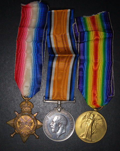 WW1. Trio. Greaves. APC/ Loyal North Lancashire Regiment
