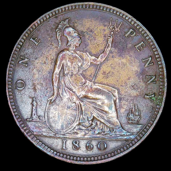 Victoria. Penny. 1860