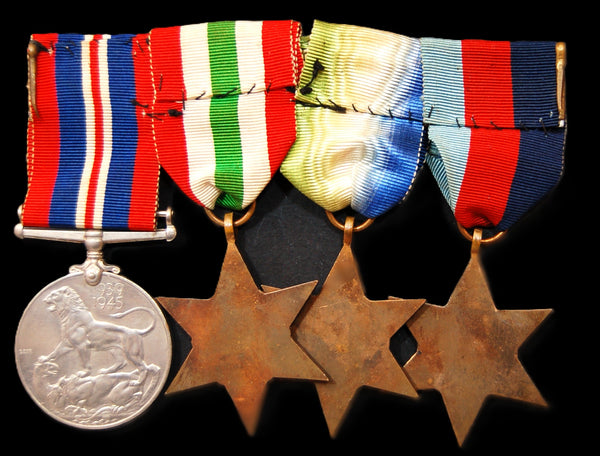 WW2. Campaign group of 4. Royal Navy.