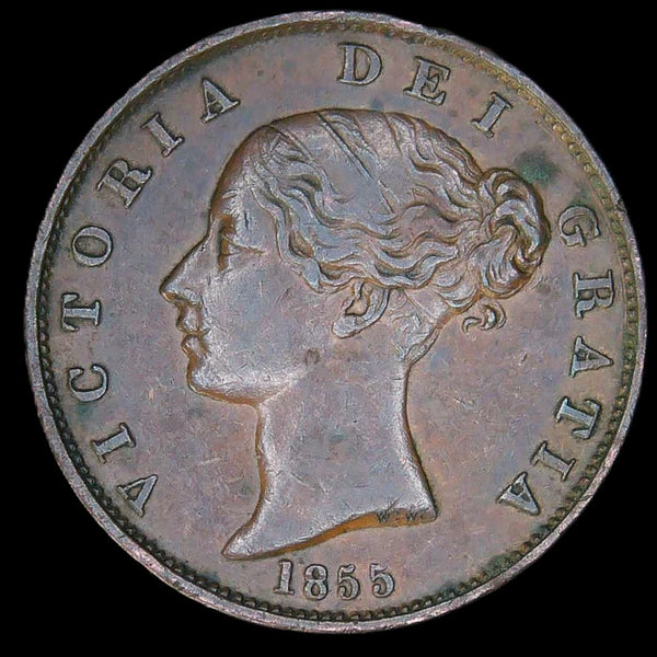 Victoria. Halfpenny. 1855