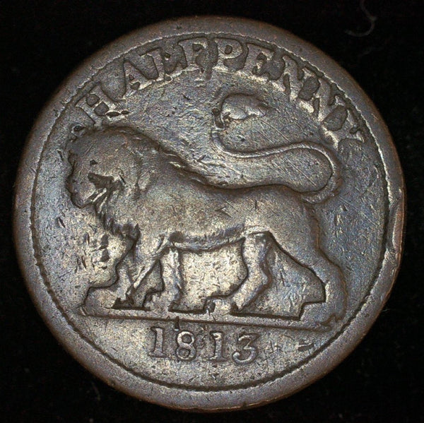 British Copper Company. Half Penny token. 1813