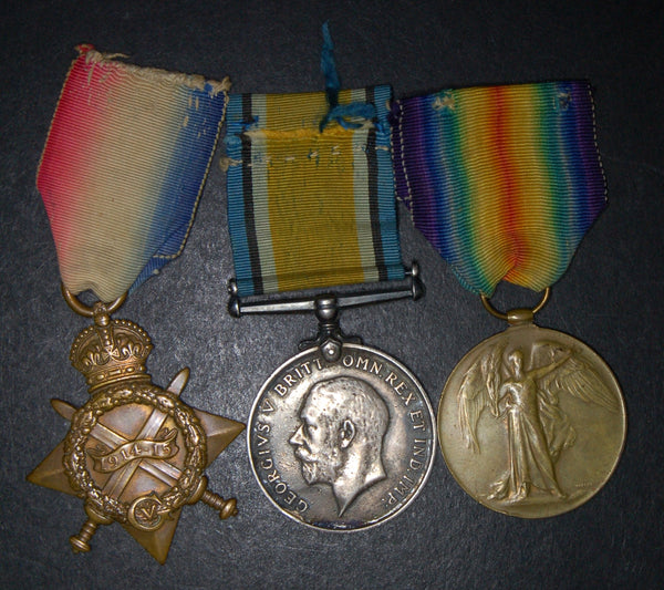 WW1. Trio. Howes. R.W. Kent. R