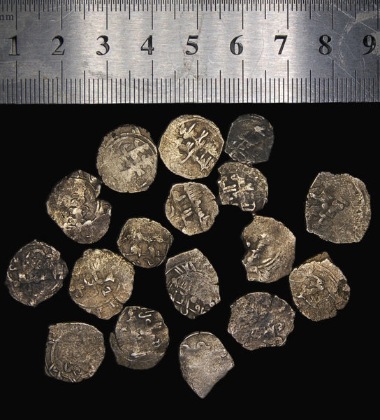 Tunisia. Medieval silver Dirham fractions/ fragments. A study group.
