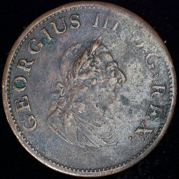 Ireland. Halfpenny. 1805