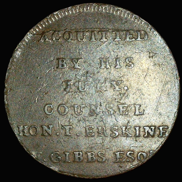 Middlesex. Half Penny. 1794. Thomas Hardy.
