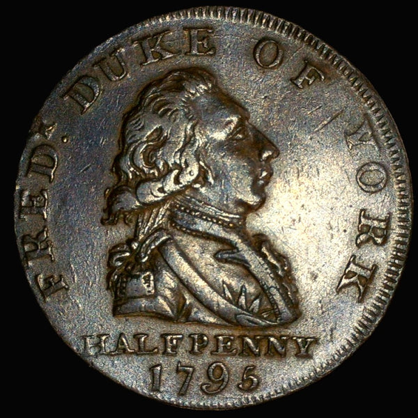 Middlesex. Half Penny. 1795. Duke of York