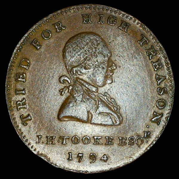 Middlesex. Half Penny. 1794. J.H. Tooke.