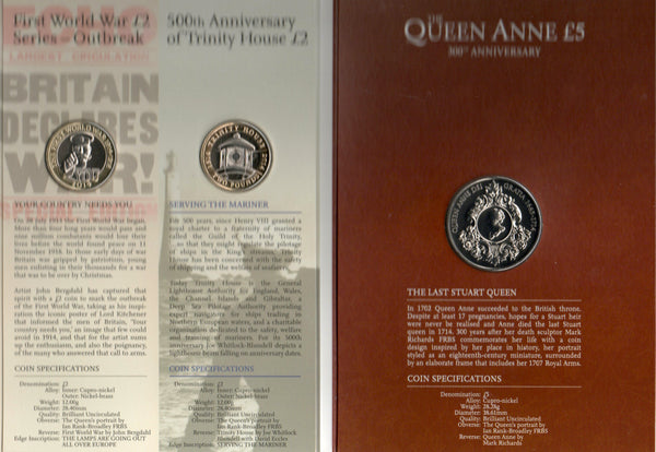 Royal Mint. Brilliant Uncirculated set of 14 coins. 2014