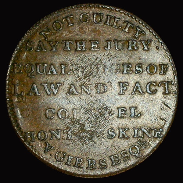 Middlesex. Half Penny. 1794. J.H. Tooke.