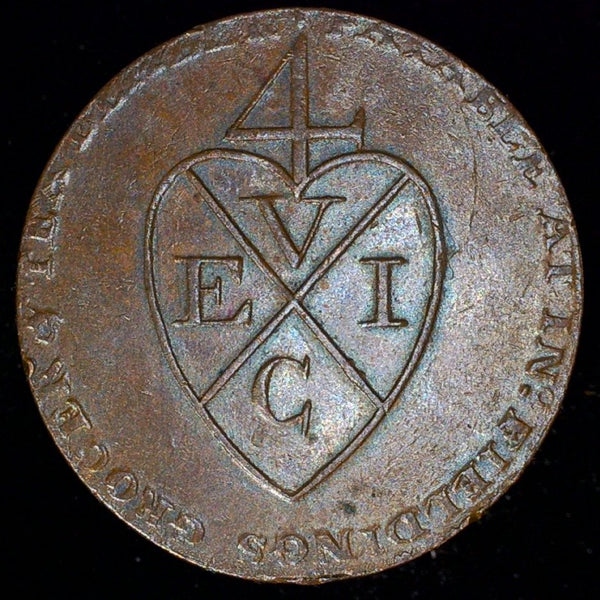 Lancashire. Manchester. Half Penny token. 1793