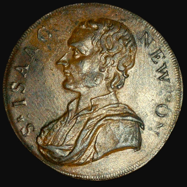 Middlesex. Halfpenny. 1793. Isaac Newton.