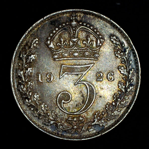 George V. Maundy Threepence. 1926