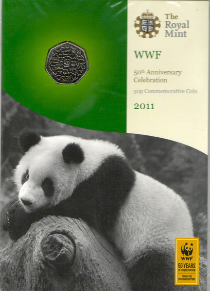 Royal Mint. Fifty Pence. 2011. WWF issue.