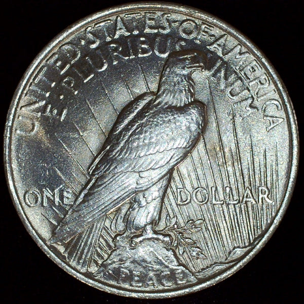USA. Peace Dollars. 1922 & 23. Uncirculated.