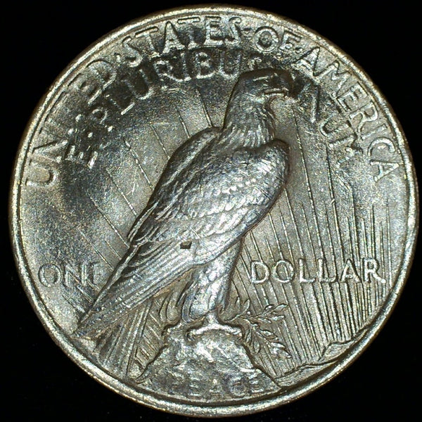 USA. Peace Dollars. 1922 & 23. Uncirculated.