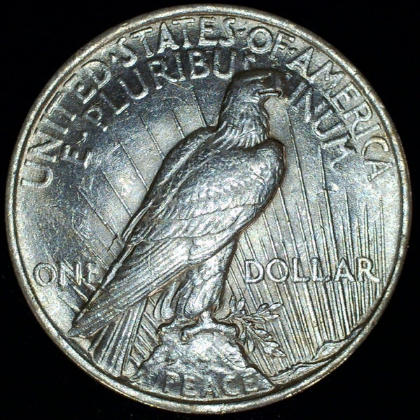 USA. Peace Dollars. 1922 & 23. Uncirculated.