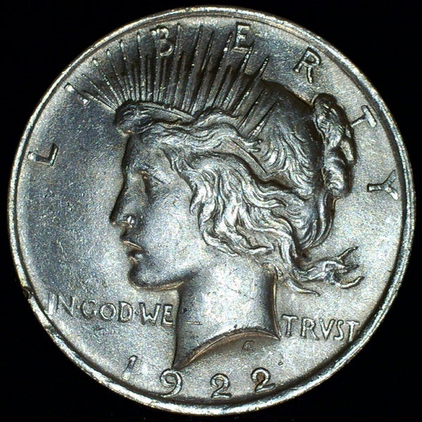 USA. Peace Dollars. 1922 & 23. Uncirculated.