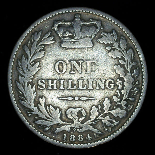Victoria. Shilling. 1884